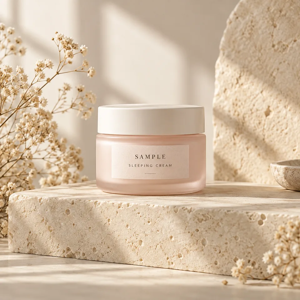 Synthetic Sleeping Cream sample packaging photo