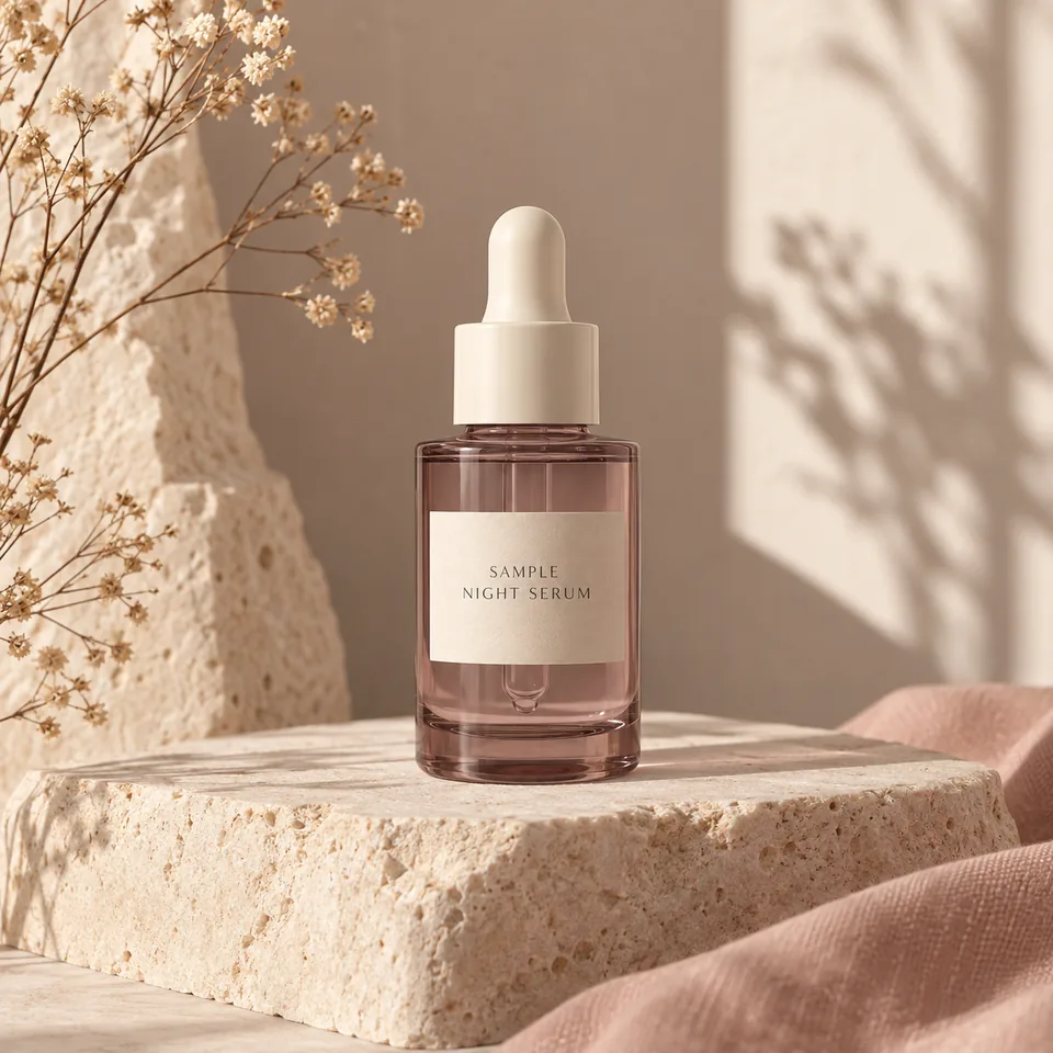Synthetic Night Serum sample packaging photo